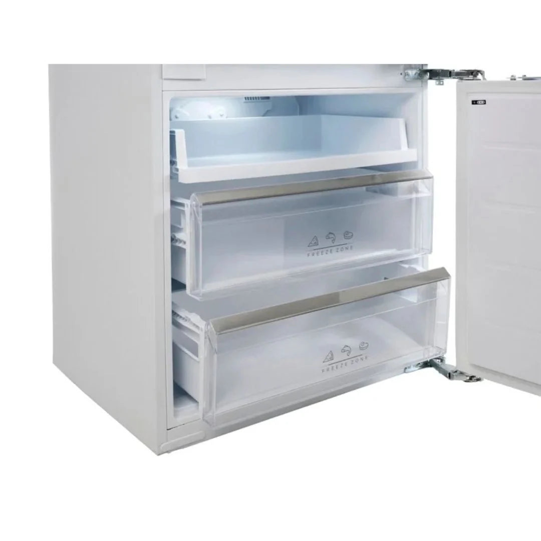 Euro Appliances E403IFBM 403L Bottom Mount Integrated Refrigerator