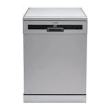Euro EDW6014SX 60cm Freestanding Dishwasher with Cutlery Drawer, Stainless Steel
