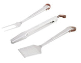 Everdure HBTOOLPDQ3 Steel Range 3 Pc Tool Set - Fork, Tong, Spatula