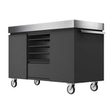 Everdure EPPREPSTANDB Pizza Oven Preparation Table - Black