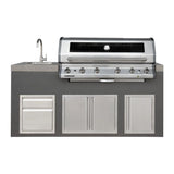 Everdure NBLPC-17 6 Burner Stainless Steel LPG Built-In BBQ