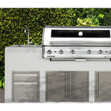 Everdure NBLPC-17 6 Burner Stainless Steel LPG Built-In BBQ