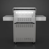 Everdure BBQ E4TS 4 Burner Silver Freestanding BBQ