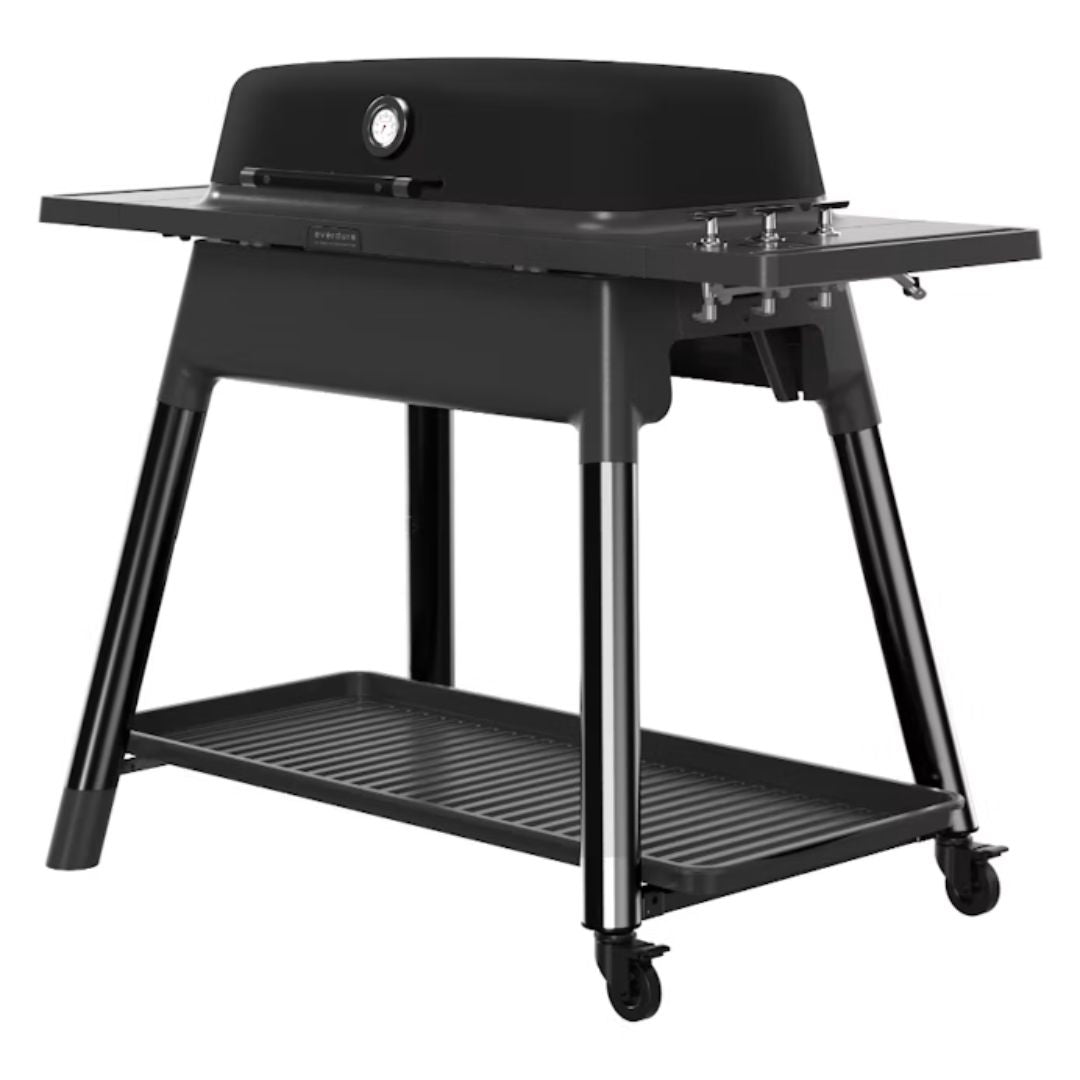Everdure HBG3B Furnace Gas BBQ with Stand, Black
