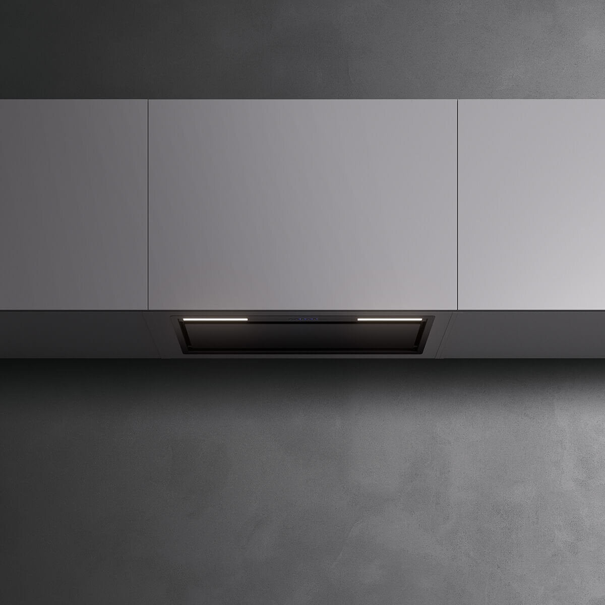 Falmec F3GI80B2 80cm Gruppo Incasso Concealed Rangehood, Stainless Black, 800m3