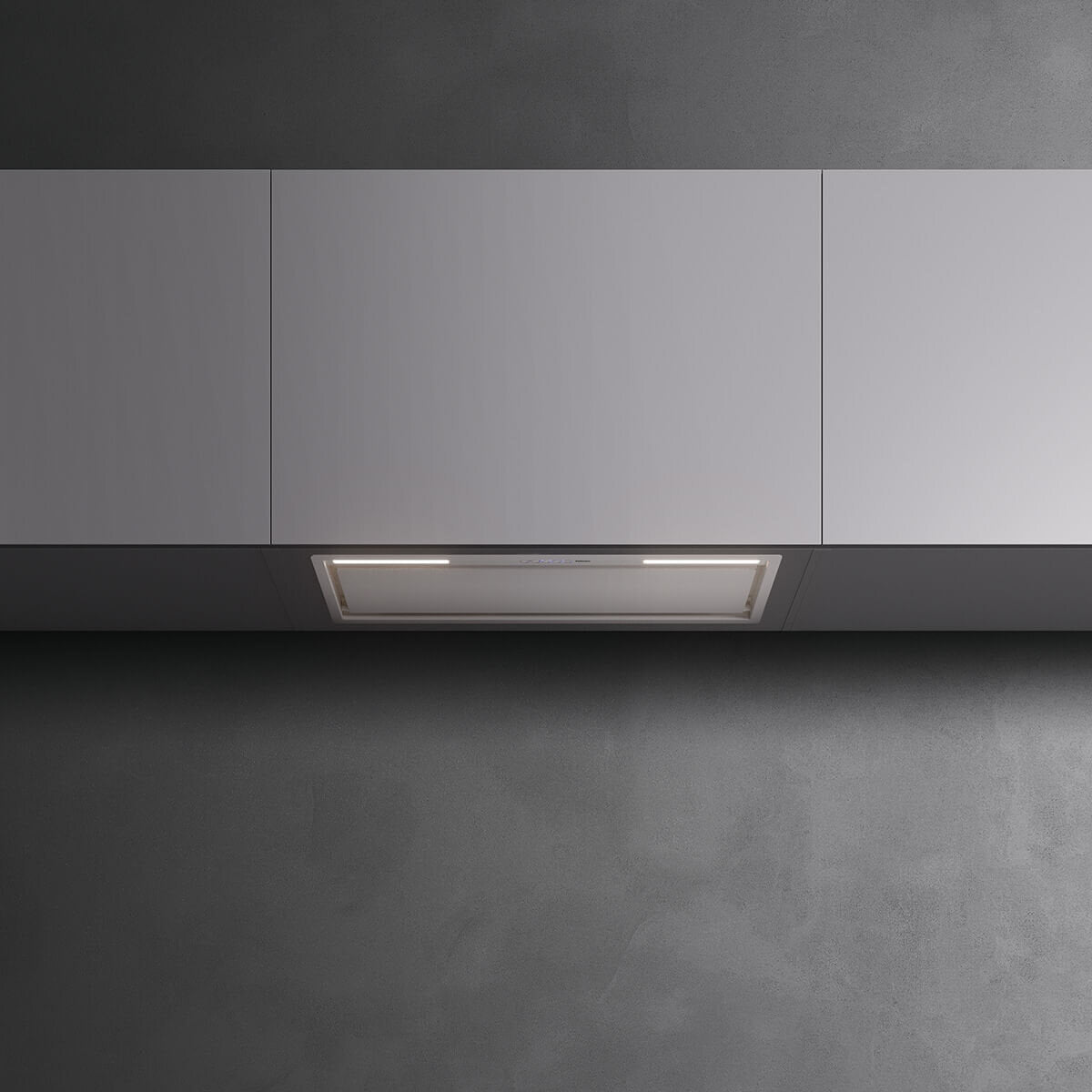Falmec F3GI80W2 80cm Gruppo Incasso Concealed Rangehood, Stainless White, 800m3