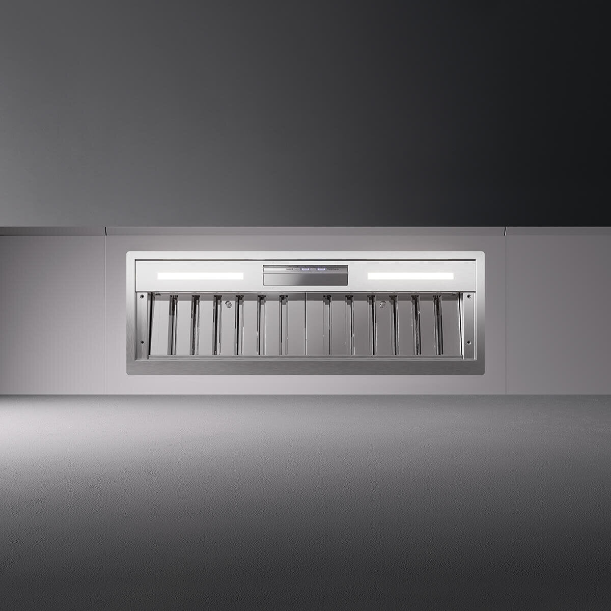 Falmec F3GND80S2 80cm Gruppo Incasso Plus No Drop Undermount Rangehood, Stainless Steel, 800m3