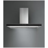Falmec F5LC90B1 90cm Luce Canopy Stainless Steel Rangehood, 800m3