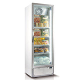 Husky 364L Single Glass Door Commercial Freezer in White F5PRO-H-WH-AUHU