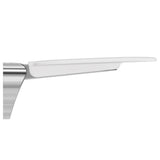 Fienza FAL006 Care Folding Shower Seat, Chrome Base, Satin White Seat