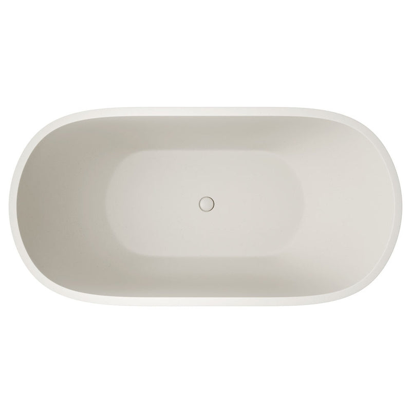 Fienza FC12W Jada Concrete Bath, Warm White - Special Order