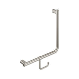 Fienza FC4545BN 90° Care Slimline Ambulant Care Hand Grab Rail, Brushed Nickel