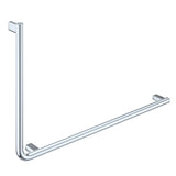 Fienza FC8357R 90° Care Slimline Right-Hand Grab Rail, Stainless Steel