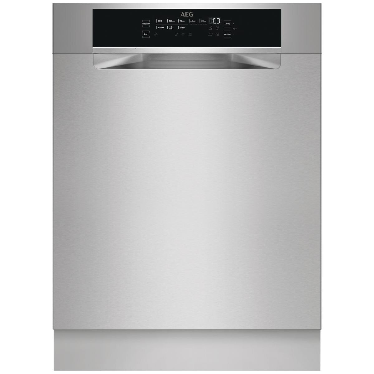 AEG FFE73600PM 60cm Built-Under Stainless Steel Dishwasher - Factory Seconds