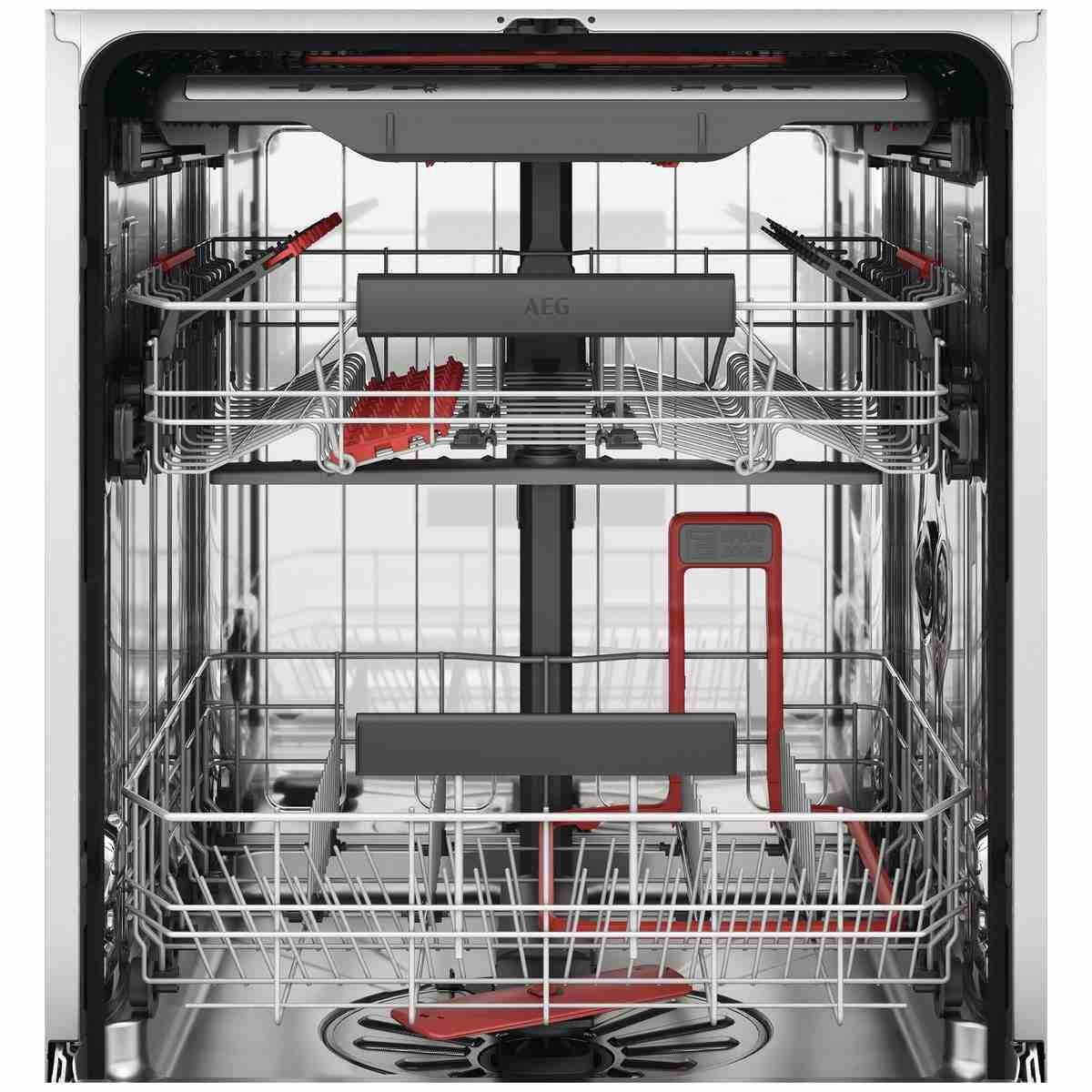 AEG FFE73600PM 60cm Built-Under Stainless Steel Dishwasher - Factory Seconds