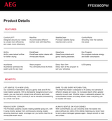 AEG FFE93800PM 60cm Built-Under Dishwasher with ComfortLift Basket, Stainless Steel - Factory Seconds