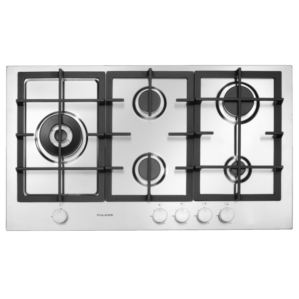 Fulgor FGP9501X 90cm Gas Cooktop, Stainless Steel