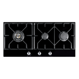 Franke FIG903B1N 3 Burner Natural Gas Black Glass Cooktop