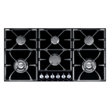 Franke FIG906B1L 98.5cm Black Glass LPG Gas Cooktop
