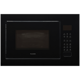 Fulgor FM625 60cm Built-In Microwave, Stainless Steel and Black