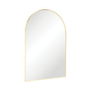 Fienza FMA6090UB Arch Urban Brass Framed Mirror, 600 x 900mm