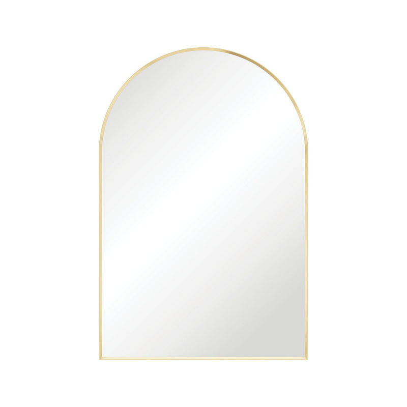 Fienza FMA6090UB Arch Urban Brass Framed Mirror, 600 x 900mm