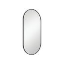 Fienza FMP4590B Empire Matte Black Framed Mirror, 450 x 900mm