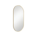 Fienza FMP4590W Empire Urban Brass Framed Mirror, 450 x 900mm - Special Order