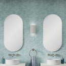 Fienza FMP4590W Empire Matte White Framed Mirror, 450 x 900mm - Special Order