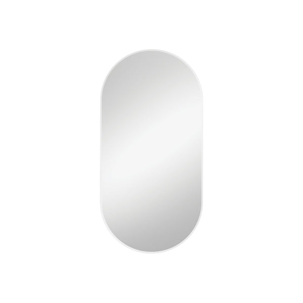Fienza FMP4590W Empire Matte White Framed Mirror, 450 x 900mm - Special Order