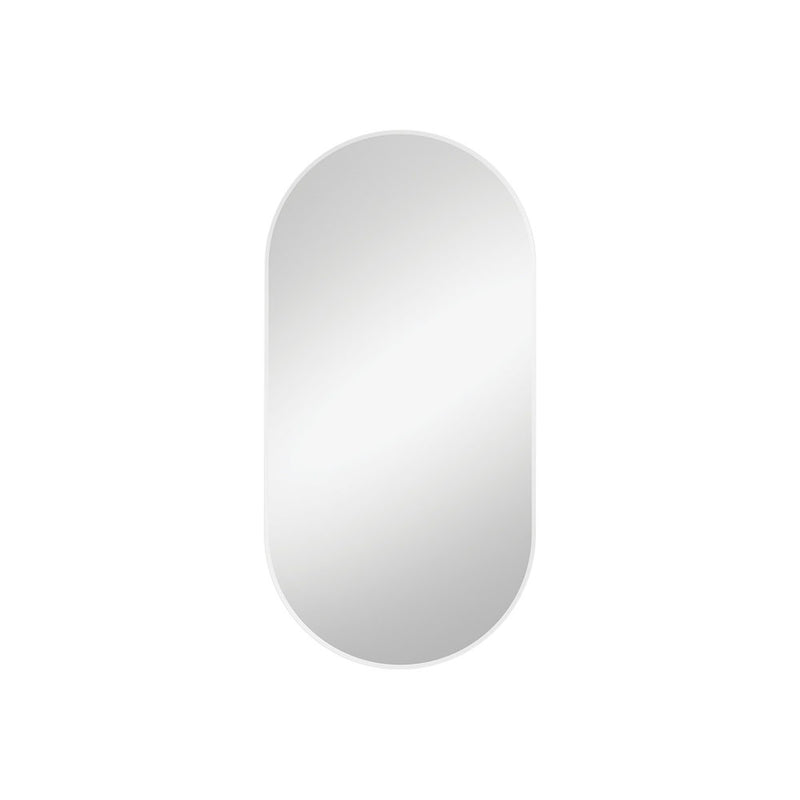 Fienza FMP4590W Empire Matte White Framed Mirror, 450 x 900mm