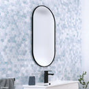 Fienza FMP60120B Empire Matte Black Framed Mirror, 600 x 1200mm