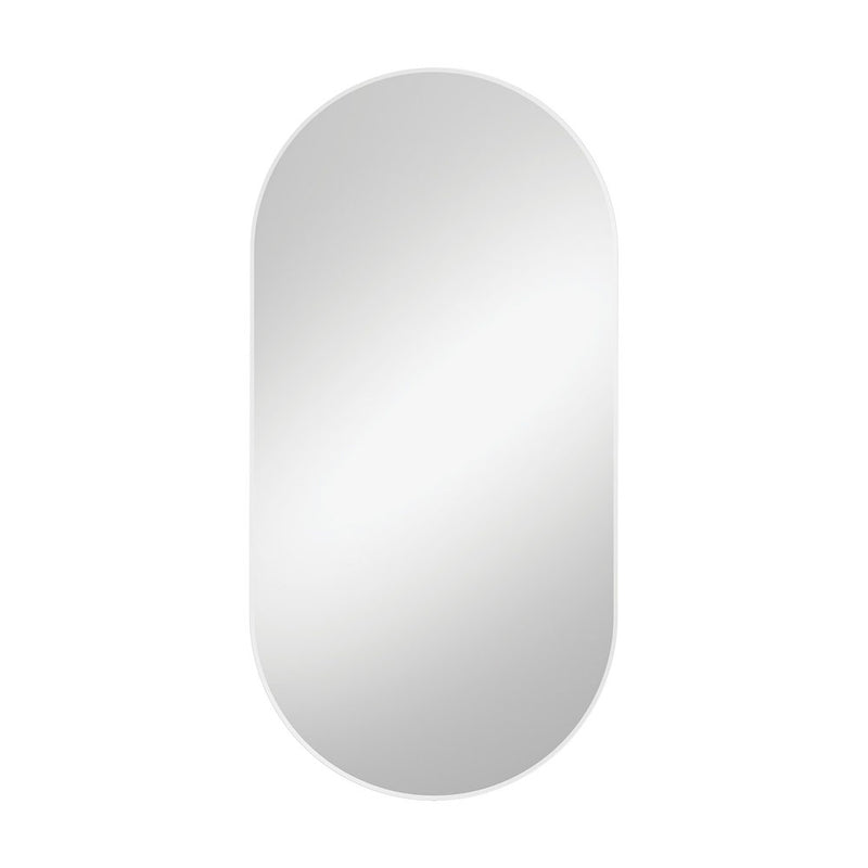 Fienza FMP60120W Empire Matte White Framed Mirror, 600 x 1200mm