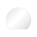 Fienza FMSR80W Sunrise Matte White Round Framed Mirror, 800 x 690 - Special Order
