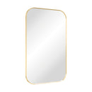 Fienza FMSS5080UB Tono Urban Brass Soft Square Framed Mirror, 500 x 800mm - Special Order