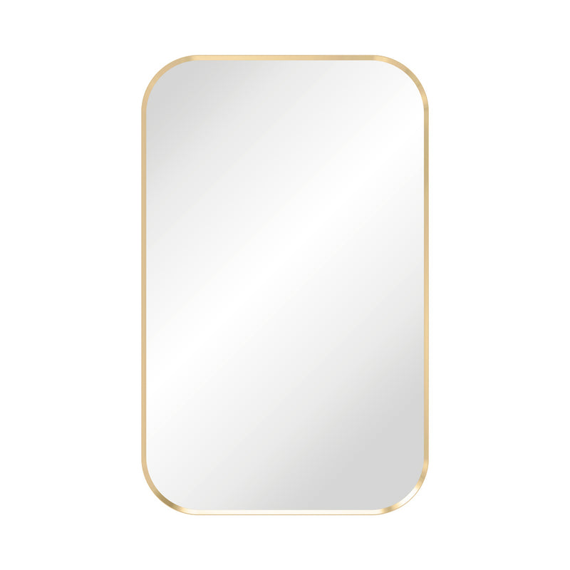 Fienza FMSS5080UB Tono Urban Brass Soft Square Framed Mirror, 500 x 800mm - Special Order