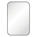 Fienza FMSS6090B Tono Matte Black Soft Square Framed Mirror, 600 x 900mm - Special Order