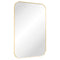 Fienza FMSS6090UB Tono Urban Brass Soft Square Framed Mirror, 600 x 900mm - Special Order