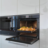 Franke FMY99PXS Mythos 60cm Black Glass Pyrolytic Oven