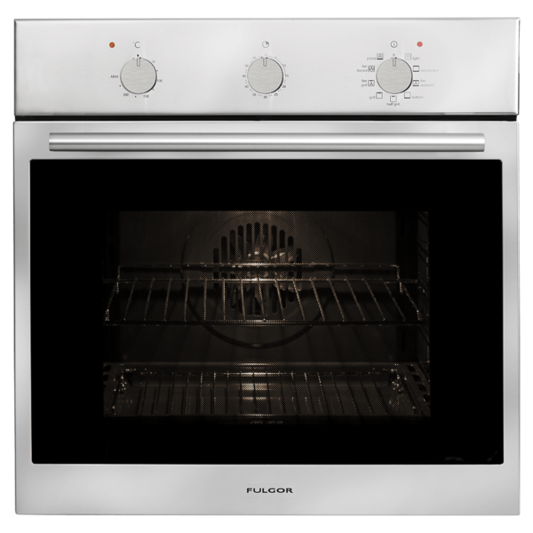 Fulgor FO60MMX 60cm Stainless Steel Built-In Electric Oven, Stainless Steel
