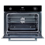 Fulgor FO759BV 75cm Built-In Electric Oven, Black Glass