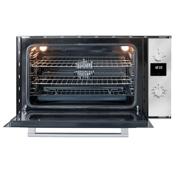 Fulgor FO990X 90cm Stainless Steel Built-In Electric Oven, Stainless Steel