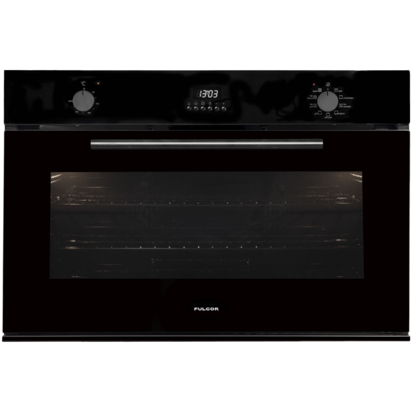 Fulgor FO994BV 90cm Built-In Electric Oven, Black Glass