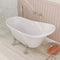 Fienza FR2550-1500C 1500mm Clawfoot Freestanding Acrylic Bath, Chrome Feet - Special Order