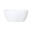 Fienza FR65-1300 Keeto Back-to-wall Acrylic Bath 1300mm, Gloss White