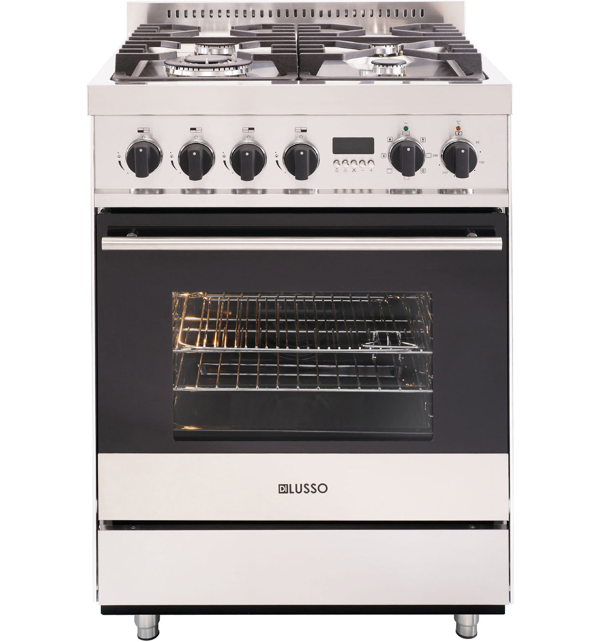 Di Lusso FS607G4DS 60cm Freestanding Dual Fuel Oven/Stove