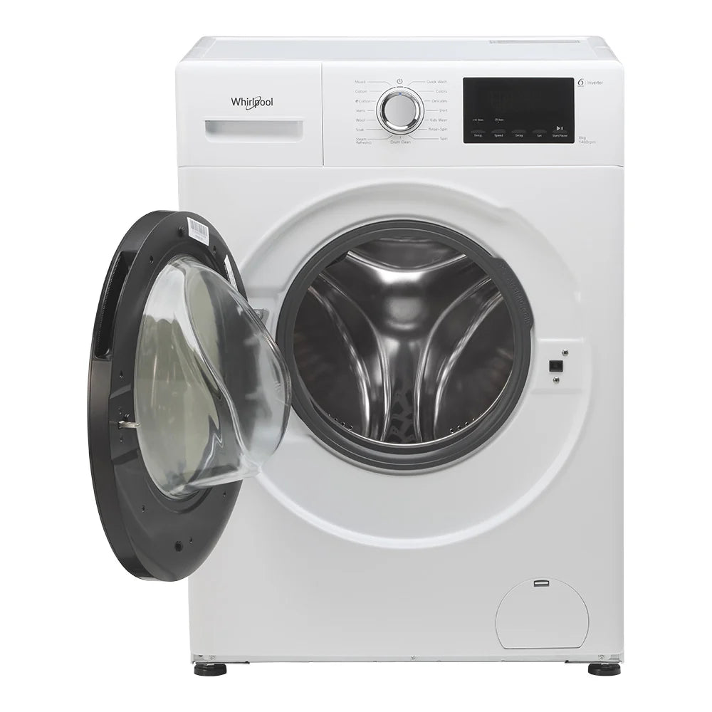 Whirlpool FWRB8012IW 8kg Front Load Washing Machine - Ex Demo