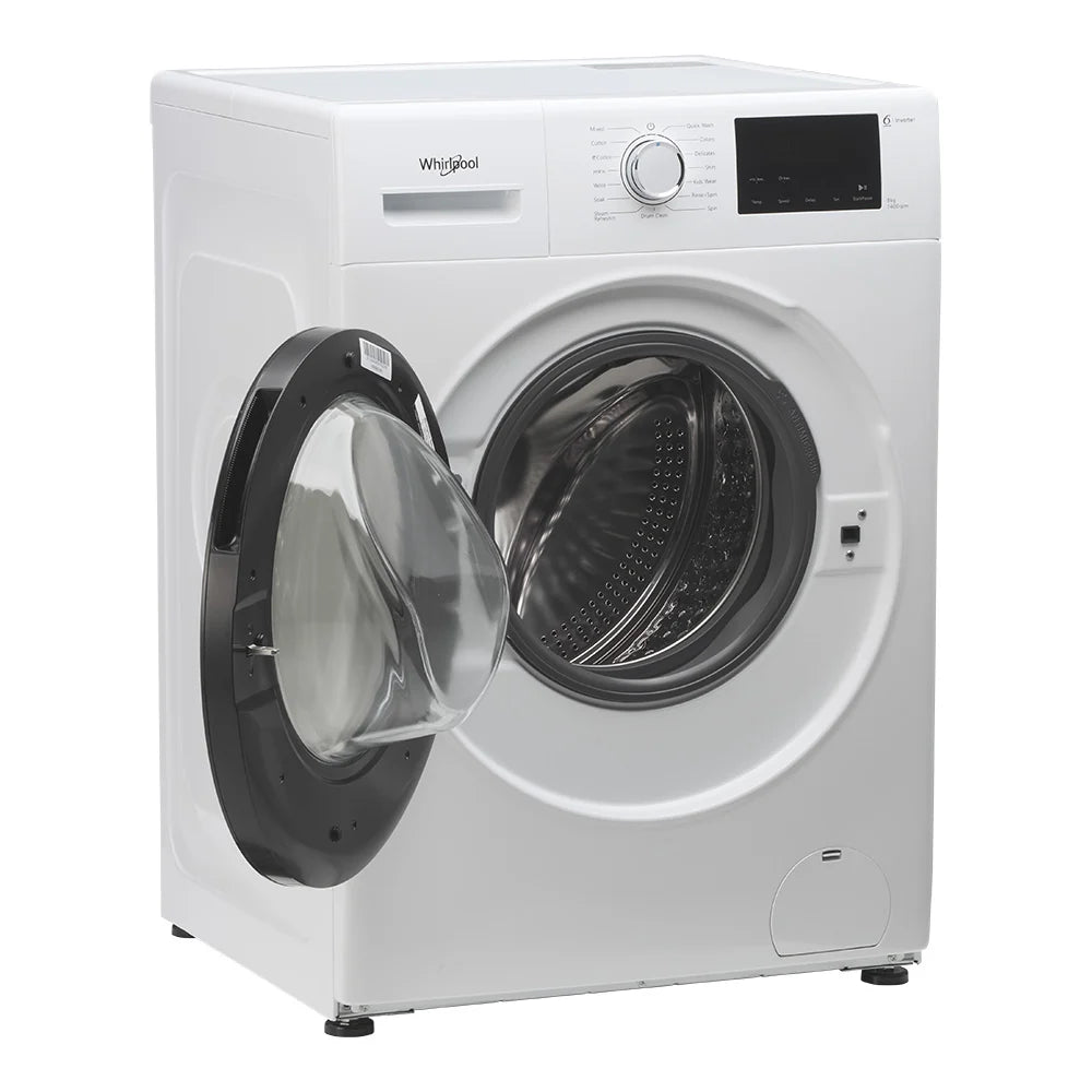 Whirlpool FWRB8012IW 8kg Front Load Washing Machine - Ex Demo