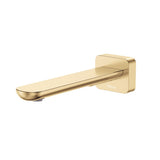 Fienza 234115UB-LF Empire Slim Wall Basin/Bath Outlet, 180mm, Square Plate, Lead Free, Urban Brass