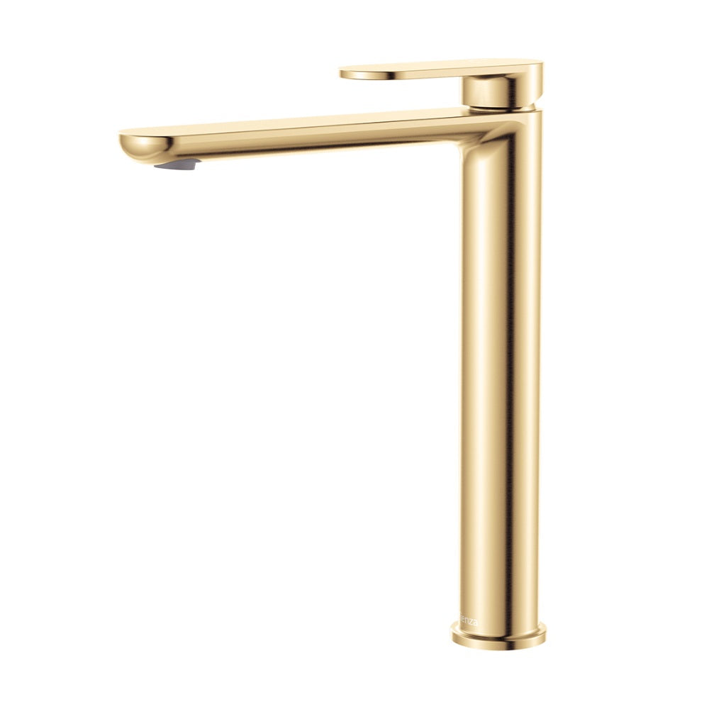 Fienza 234107UB-LF Empire Slim Tall Basin Mixer, Cold Start, Lead Free, Urban Brass